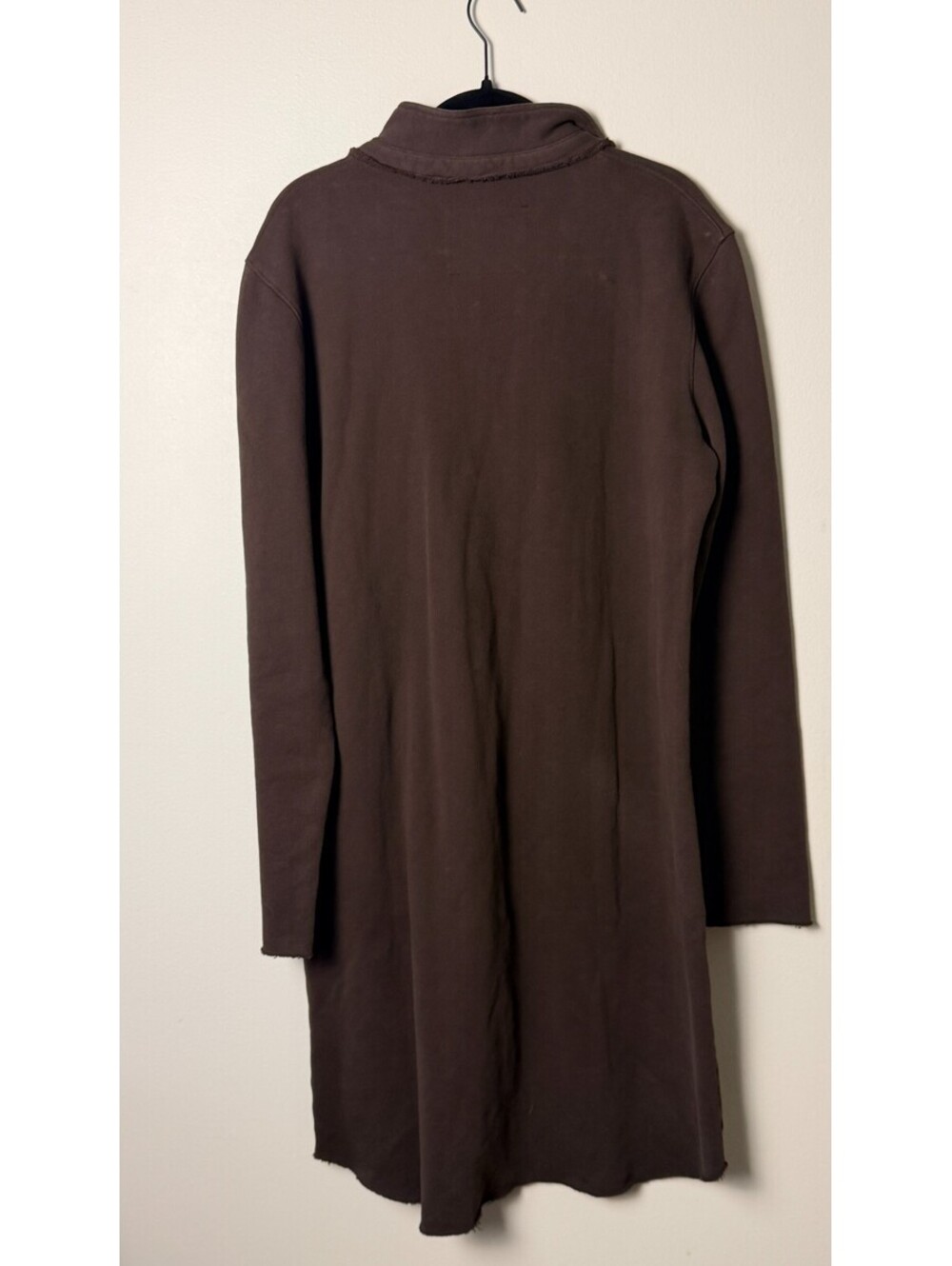 FRANK & EILEEN NICOLE Triple Fleece Luxury Sweatshirt Dress MEDIUM - Picture 6 of 8